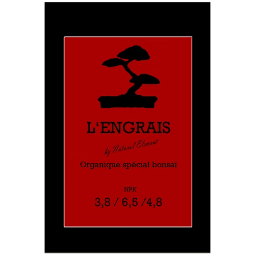 Extérieur - Engrais organique spécial bonsaï d'extérieur - 100 grammes